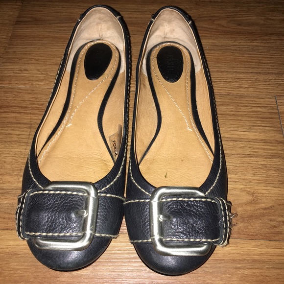 Fossil Shoes - Fossil leather ballet flats